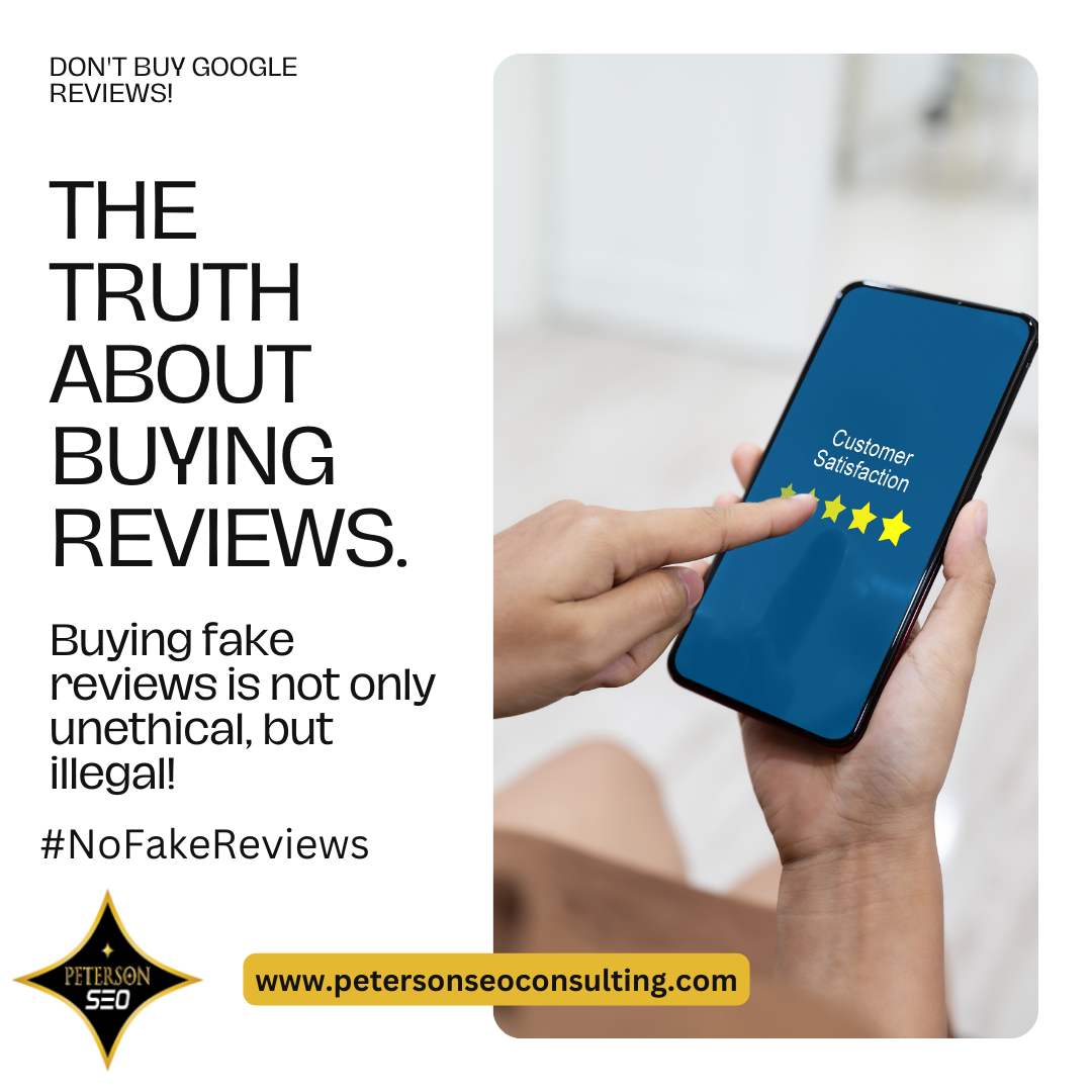 Why You Should Stay Away from Fake Google Reviews?